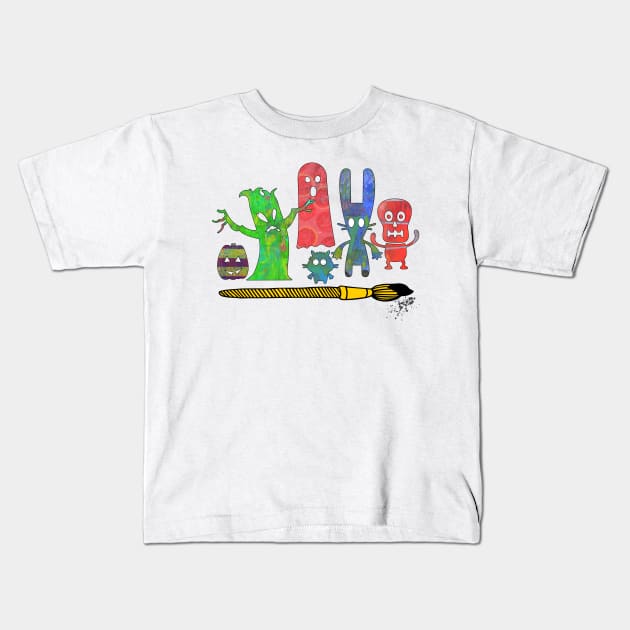 Boo Crew Kids T-Shirt by yaywow